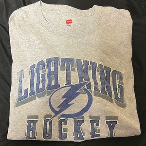 Gray lightning shirt